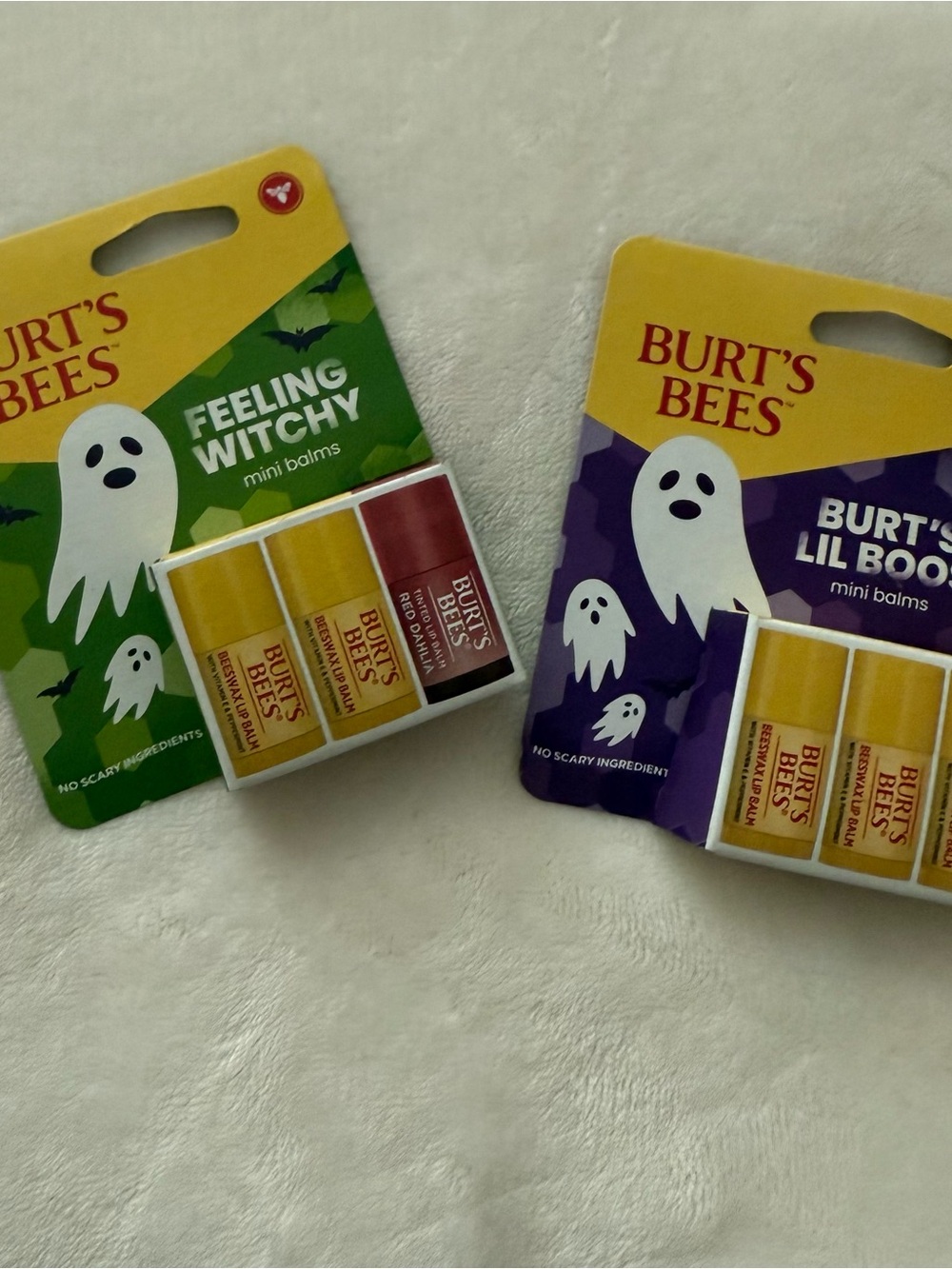 Burt's Bees Feeling Witchy & Lil Boos Mini Lip Balm Sets
